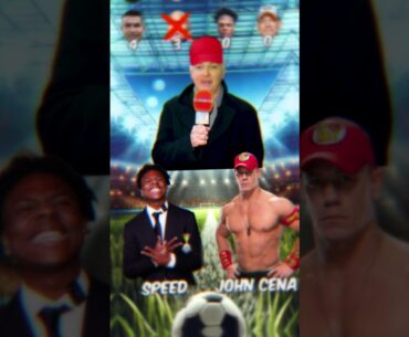 Ronaldo👑🆚 The Rock🆚John Cena⭐️🆚 IShowSpeed🤩