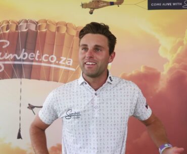 Sunbet Golf Ambassador, Kyle Barker at Nedbank Golf Challenge 2024