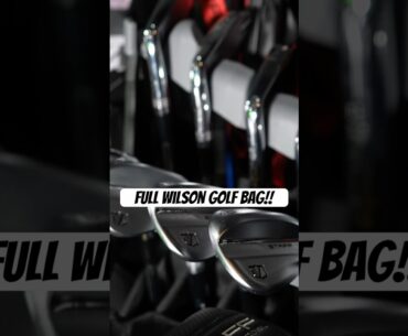 Our full Wilson Golf bags!! #golf #golfer #shorts