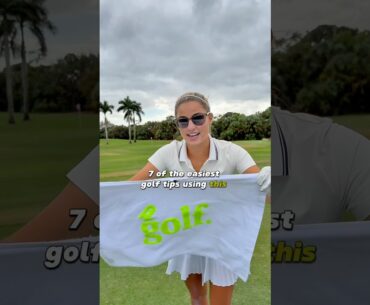 7 Easy Golf Tips Using A Towel.