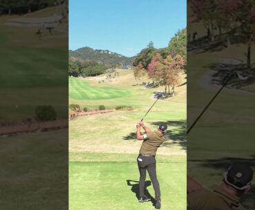 堀川 未来夢が成せる驚愕のスティンガーショット！風を切る最強ゴルフ技！