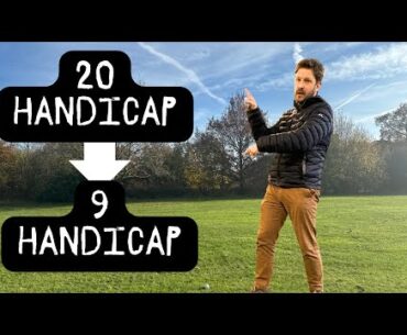 How this drill can help you get down to a single figure golf handicap! #subscribe #golf