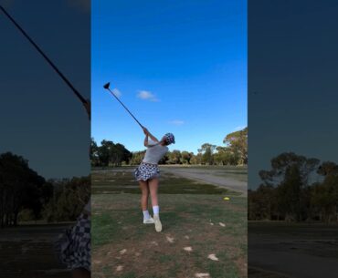 Grace Hallinan #golf #golfswing #shorts