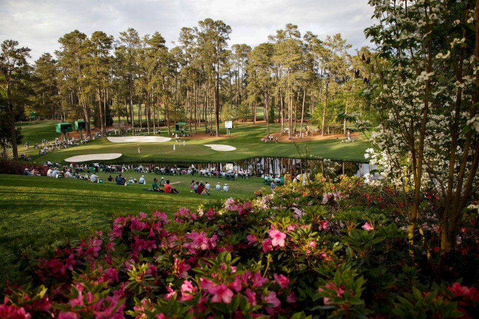 Augusta is known for its well-manicured fairways, azalea flower beds, ponds, and fast greens