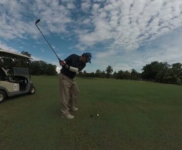 Part 1/2 : Interesting Dickson Bay Golf Resort, Port Dickson, Malaysia, first 9-hole (ASMR)