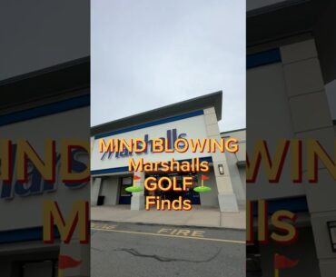 MIND BLOWING Marshalls Golf Finds!!!!!!