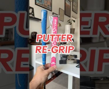 Golf Club Putter Re-Grip