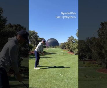 Play a hole with me. Wynn Golf Club - 11th Hole #shorts #golf #golfswing #oncourse #golfing