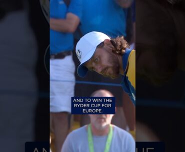 Tommy Fleetwood's Ryder Cup-winning back nine! 🔥