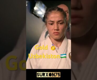 Diyora Keldiyorova Judo Paris-2024  Oltin medal sohibasi✊