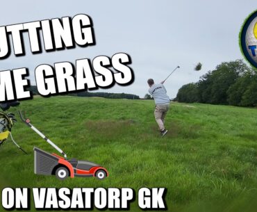 TEE'ING OFF IRL - Cutting some grass today! - *FORE*