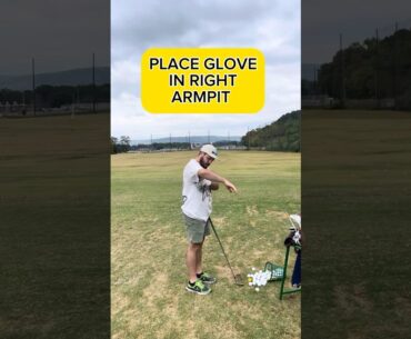 RIGHT ARM GLOVE DRILL | #zachriddlegolf #golf #golfswing #golftechnique #golfinstruction #golfer