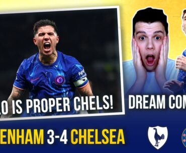 TOTTENHAM 3-4 CHELSEA | COMEBACK OF DREAMS! 😍 | ENZO FERNANDEZ IS PROPER CHELS! | COLE PALMER! 🥶