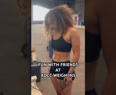 WEIGH INS after WEIGHT CUT at ADCC #bjj #jiujitsu