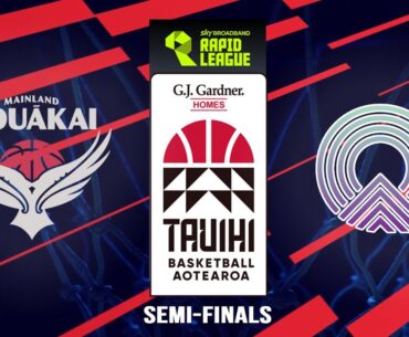SEMI-FINALS: Mainland Pouākai v Tokomanawa | Full Basketball Game | Tauihi Basketball Aotearoa 2024