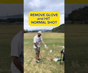 RIGHT ARM GLOVE DRILL | #zachriddlegolf #golf #golfswing #golftechnique #golfinstruction #golfer