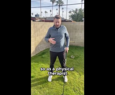 Part 2 Common Problem In The Golf Swing Sway - Balance #shorts