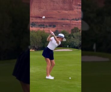 Claire Bear #golf #golfer #golfing #golfswing #shorts