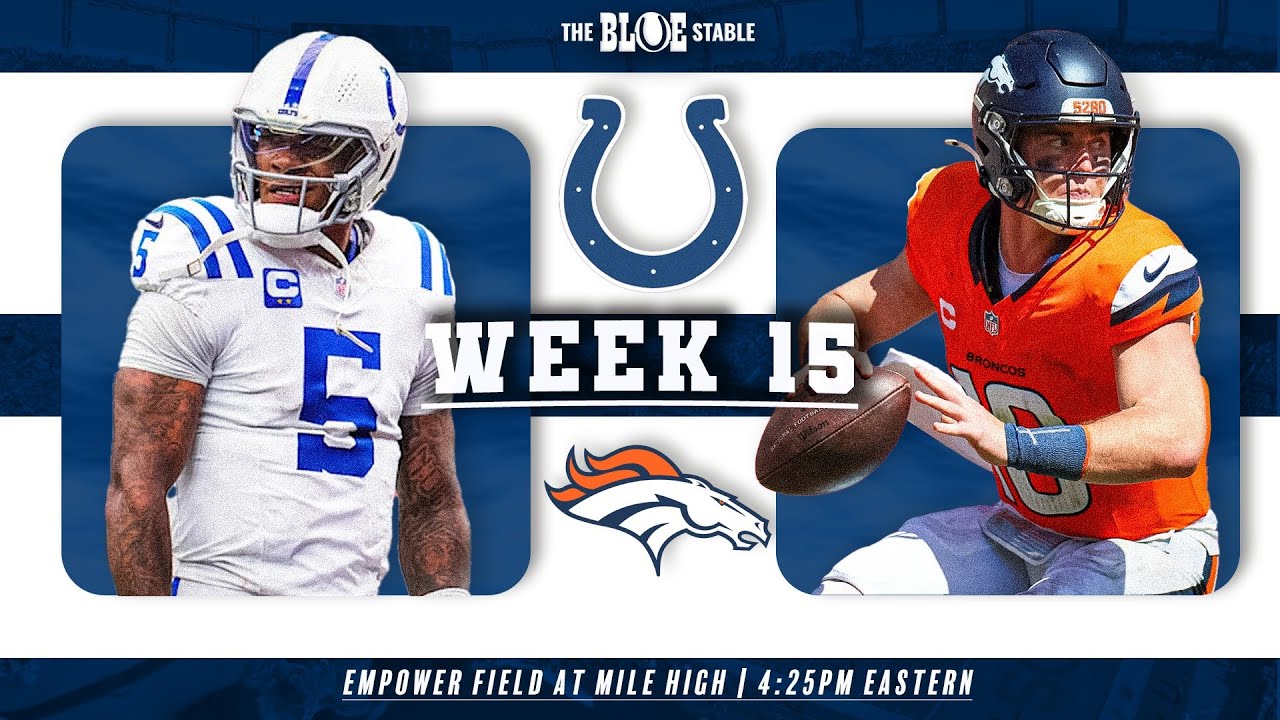 Colts heading to Denver I Indianapolis Colts vs Denver Broncos Preview Colts heading to Denver I Indianapolis Colts vs Denver Broncos Preview
