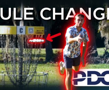 New 2025 PDGA Rule Change