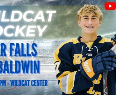 River Falls Wildcats Boys JV Hockey vs. Baldwin Blackhawks - 5:00 pm MAIN STREAM