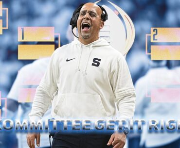 Penn State College Football Playoff Seeding Reaction Show