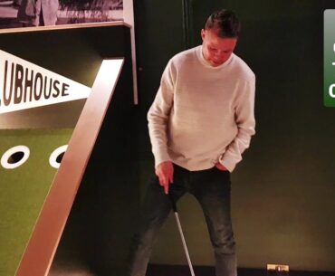 We play on this 'slick looking' mini golf course for the first time!