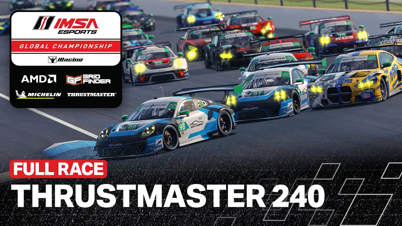 2024 IMSA Esports Global Championship | R2: Thrustmaster 240 – Indianapolis Motor Speedway | iRacing 2024 IMSA Esports Global Championship | R2: Thrustmaster 240 - Indianapolis Motor Speedway | iRacing