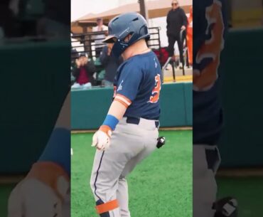 The bat flip, the homerun trot, the celebration...the Hype Fire 🔥🔥 #TeamEaston