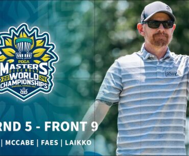 2024 PDGA Masters Disc Golf World Championships | MP40 R5F9 | Rovere, McCabe, Laikko, Faes