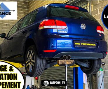 GOLF 6 TSI, FABRICATION & MONTAGE d'un ÉCHAPPEMENT à CLAPET ! 😮