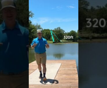 PUTTER OFF THE TEE On Scary Island Green! #discgolf