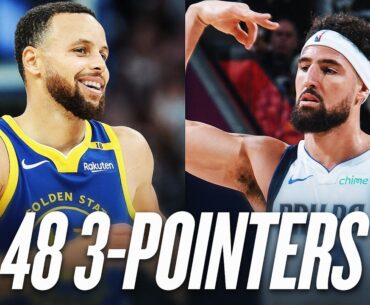 Mavericks & Warriors Score The Most Combined 3PM In NBA History (48 THREES) 🚨