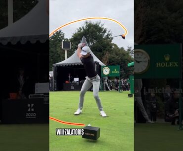 2024 Power Log Hitter Will Zalatoris Awesome Swing Motion & Swing Sequence