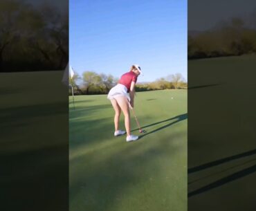 Claire Bear #golf #golfswing #shorts