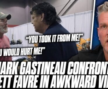 Mark Gastineau Confronts Brett Favre Over Sack Record Controversy In Awkward Clip... | Pat McAfee