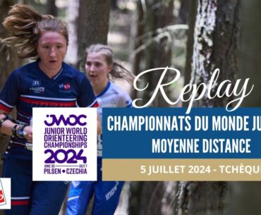 Championnats du monde Juniors de course d'orientation 2024 (JWOC) - MOYENNE DISTANCE - Tchéquie