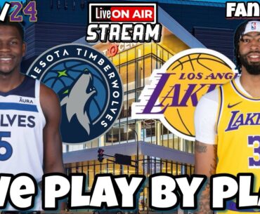 Los Angeles Lakers vs Minnesota Timberwolves Live NBA Live Stream
