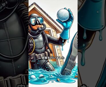 ボール水中1年間。#golf #ゴルフルール #golf  #ゴルフレッスン #ゴルフボール#ゴルフ道具 #ゴルフ #ゴルフ初心者 #ゴルフボール #ゴルフ業界　#usga #タイトリスト#prov1