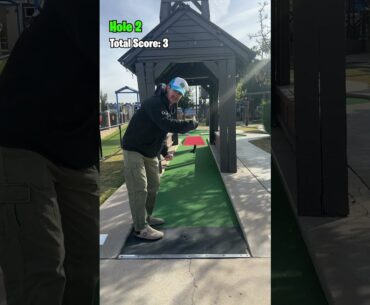 Today I Will BREAK A Mini Golf Course Record!