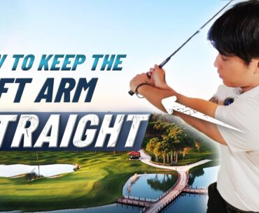How to Keep Your Left Arm Straight in Golf | Master Your Swing Technique