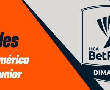 América vs. Junior (goles) | Liga BetPlay Dimayor 2024-2 | Cuadrangulares - Fecha 6