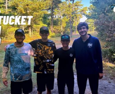 2024 Nantucket Disc Golf Open | Casey White, Matt Bell, Paul Krans, Harry Chace |RD1 F9| NDG and GMT