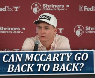 Can Rookie Matt McCarty Win Back-To-Back Tournaments?