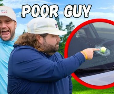 He COLD SHANKED The Ball And Hit  A Car  | Moments Of The Week
