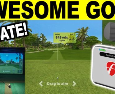 Awesome Golf Simulator Software Update & Flightscope Mevo+ Setup Tips!