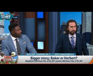 FIRST THINGS FIRST | Nick Wright RIPS Justin Herbert, He's Getting Worse Every Year With Chargers