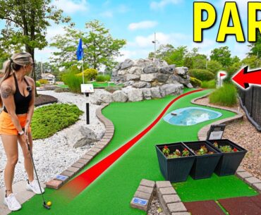 Never Seen Before INSANE Mini Golf Course! - MUST PLAY!