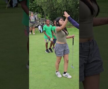 Button Hole X DICK'S Sporting Goods X Golf Galaxy fun 9-hole youth golf event.