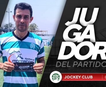 JUGADOR DEL PARTIDO ⭐ FRANCESCO MANASSERO | JOCKEY CLUB | CAT 58 | FECHA 10